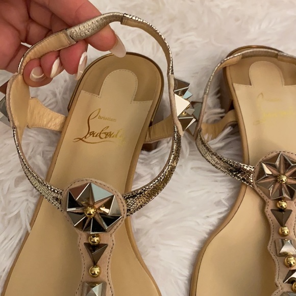 Christian Loubutin brand new size 39. True to size. Very comfy - Picture 4 of 6